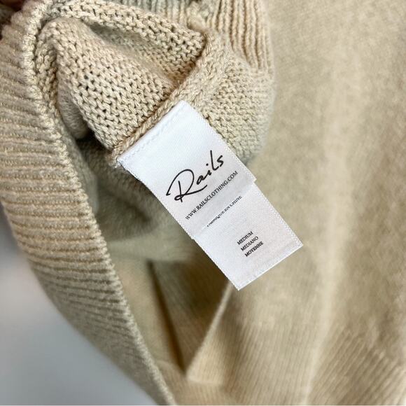 Rails‎ Maise Knit Tank Oatmeal Tan Size Medium - Picture 8 of 9